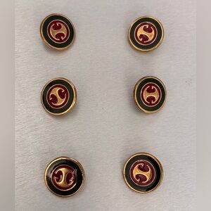 Gucci Vintage Button Set (6)